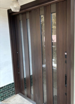 「いってらっしゃい」から「おかえり」の間、わずか1日で玄関が理想の顔に。