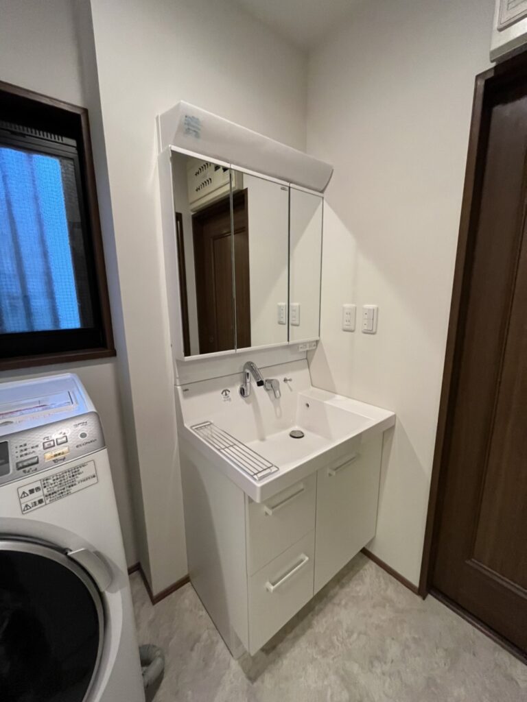 洗面脱衣室まるごとリフォーム！