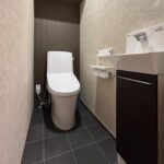 節水性能に優れた最新のウォシュレット一体型トイレへ